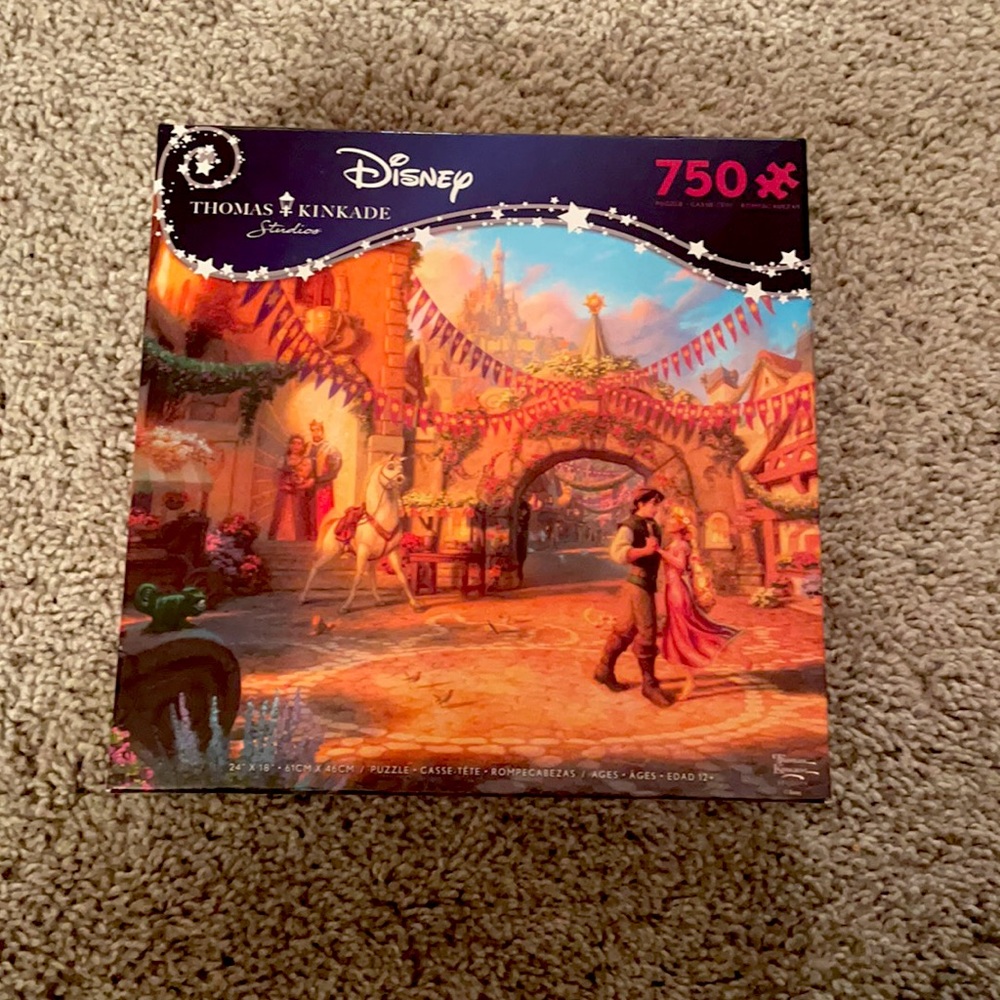 2020 Disney Thomas Kinkade Tangled puzzle